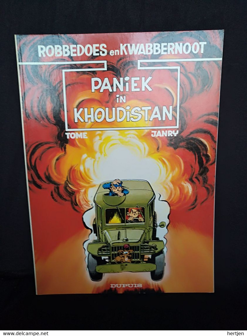 Paniek In Khoudistan - Robbedoes En Kwabbernoot Nr. 40 Reclameuitgave Voor GB - Robbedös En Kwabbernoot