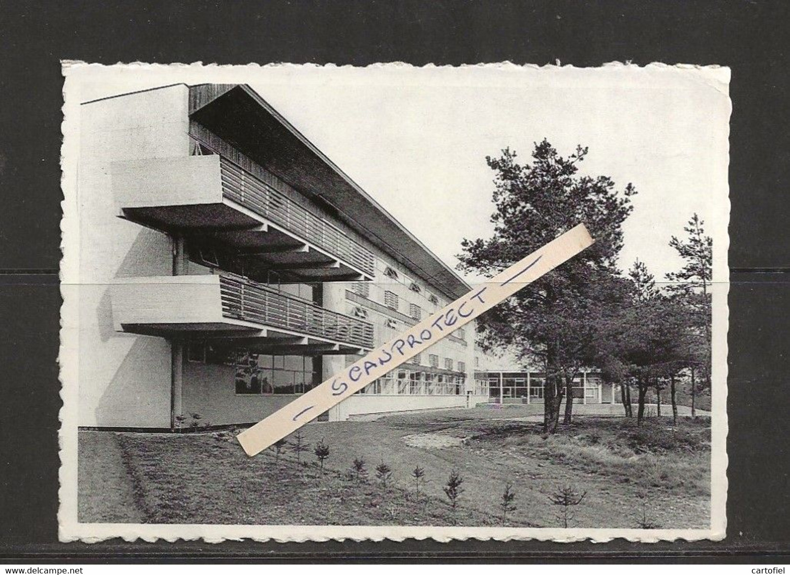 LANAKEN-MEDISCH INSTITUUT-STe-BARBARA-ZIEKENHUIS-KOOLMIJNEN-LONGZIEKTEN-VERSTUURD-1963-ZELDZAME KAART-ZIE DE 2 SCANS - Lanaken