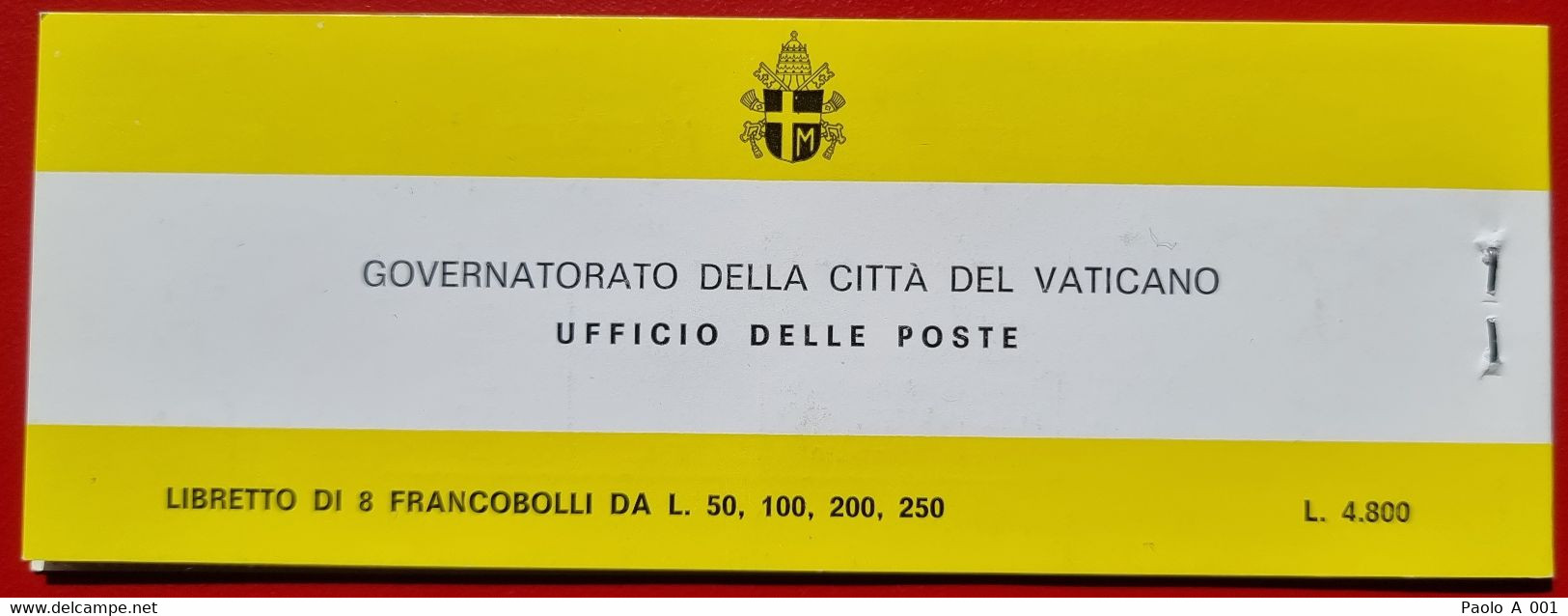 VATICANO VATIKAN VATICAN 1982 MNH BOOKLET PILGRIMAGE POPE JOHN PAUL II IN THE WORLD LIBRETTO VIAGGI - Nuovi