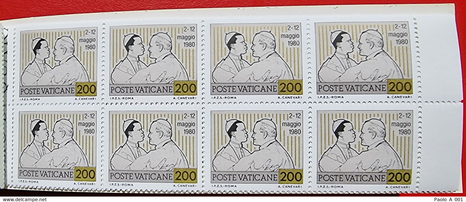 VATICANO VATIKAN VATICAN 1982 MNH BOOKLET PILGRIMAGE POPE JOHN PAUL II IN THE WORLD LIBRETTO VIAGGI - Nuovi