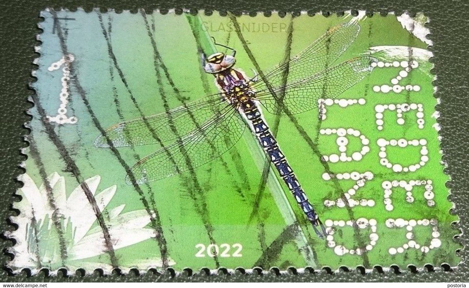 Nederland - NVPH - 4003 - 2022 - Gebruikt - Used - Beleef De Natuur - Glassnijder - Used Stamps