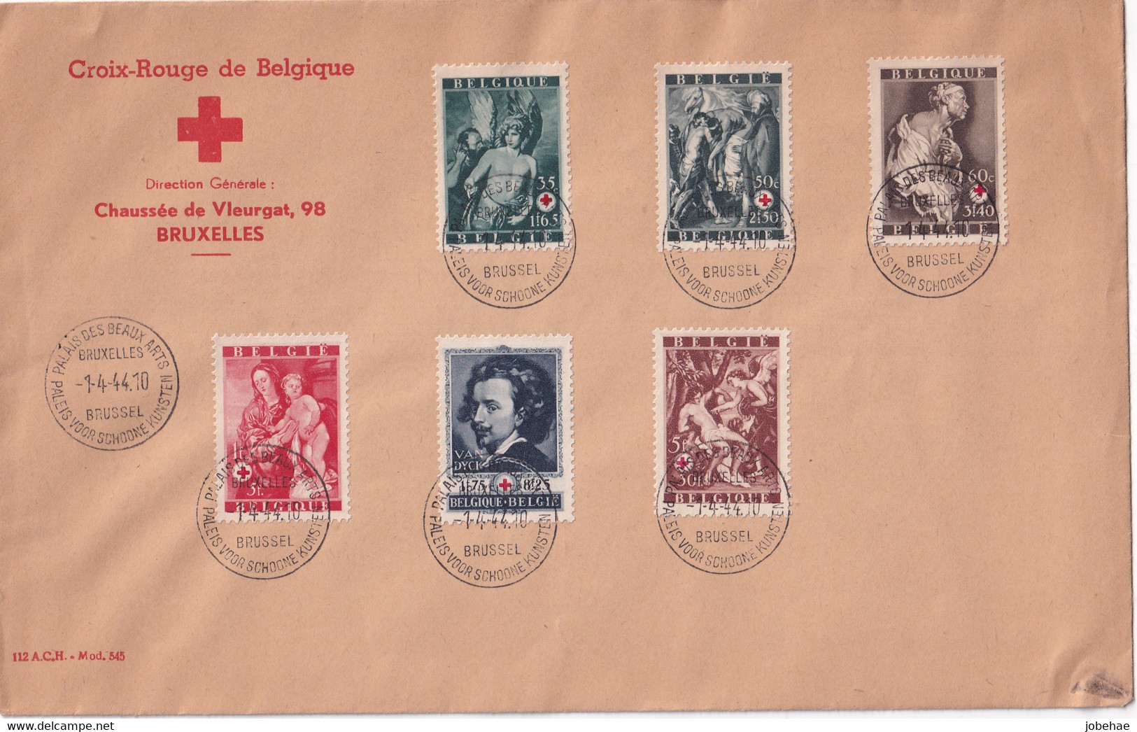 Belgie  FDC 647 - ....-1951