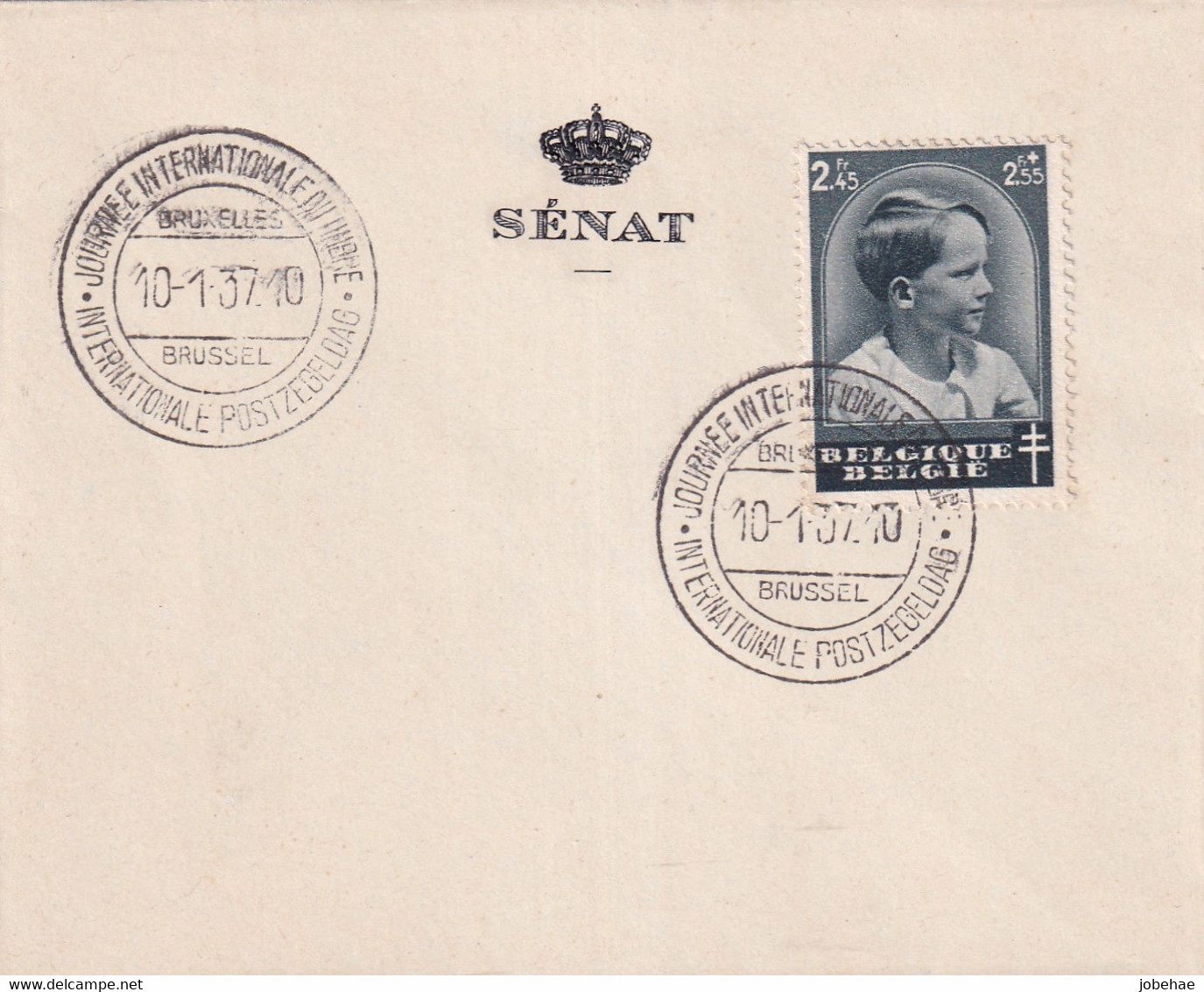 Belgie  FDC 446 - ....-1951