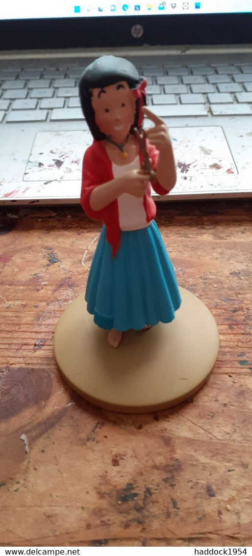 MIARKA La Petite Bohémienne TINTIN Les Bijoux De La Castafiore HERGE Moulinsart 2014 - Statuettes En Résine