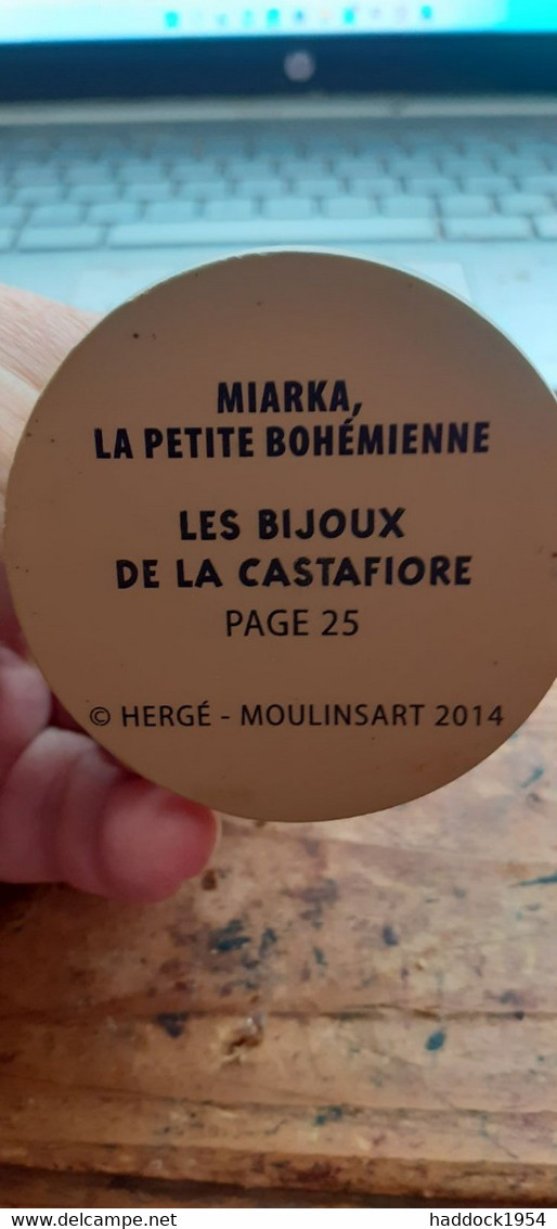 MIARKA La Petite Bohémienne TINTIN Les Bijoux De La Castafiore HERGE Moulinsart 2014 - Beelden - Hars
