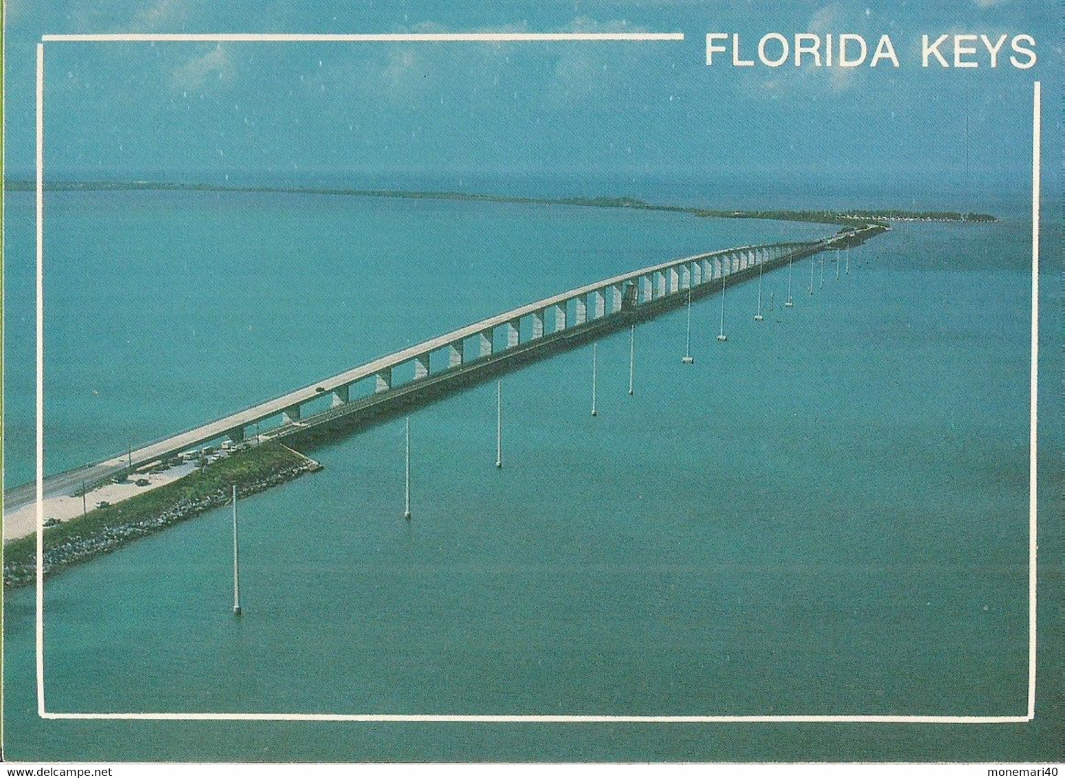 FLORIDE -  FORIDA KEYS - BRIDGE OVER CHANNEL FIVE. - Key West & The Keys