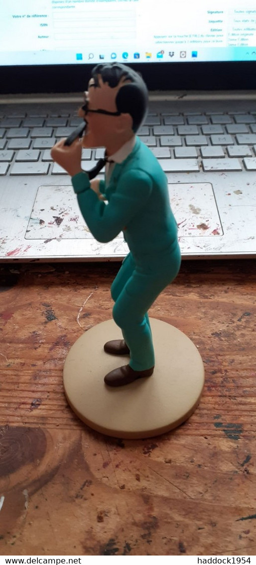 BAXTER Le Directeur De La Base TINTIN Objectif Lune HERGE Moulinsart 2012 - Statuette In Resina