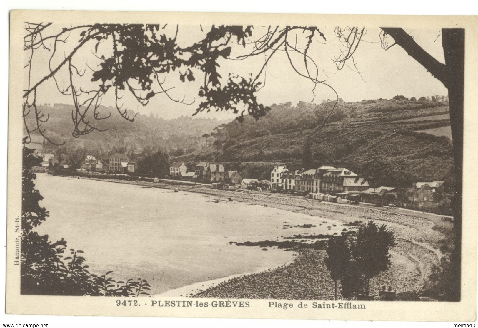 22/ CPA - Plestin Les Grèves - Plage De Saint Efflam - Plestin-les-Greves