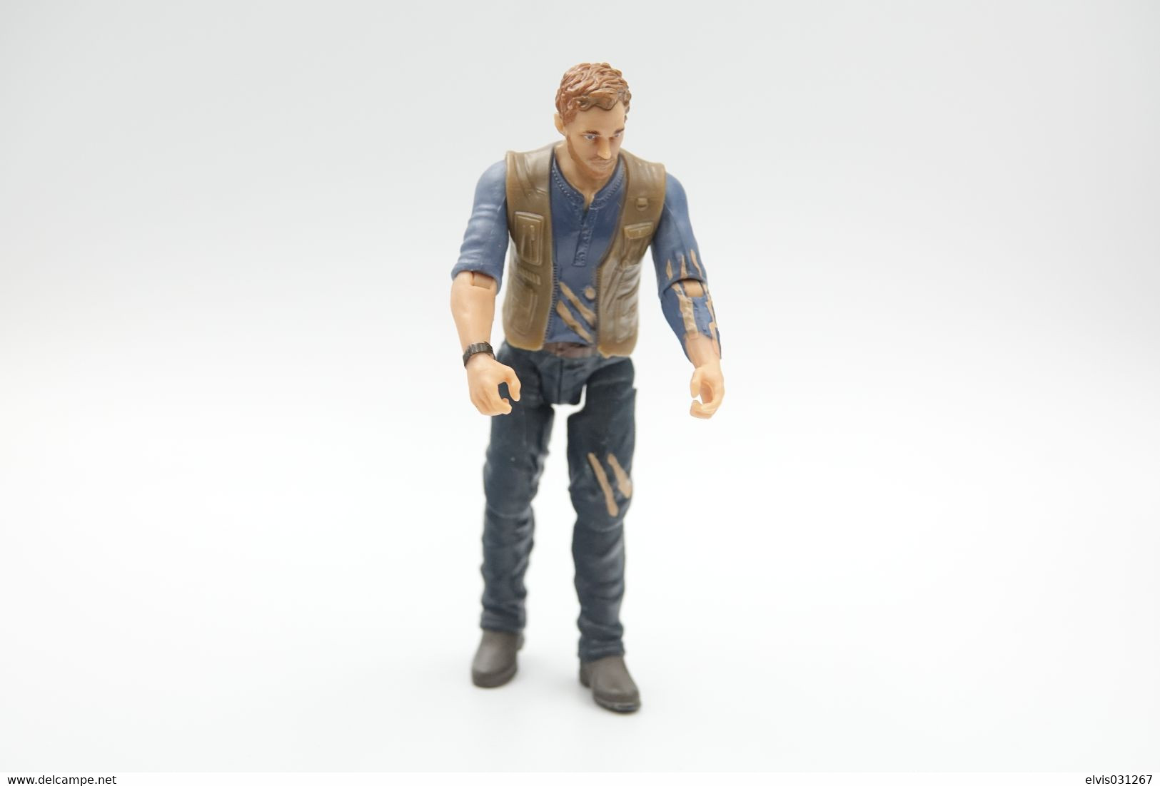 Vintage ACTION FIGURE : Owen Grady - Original Hasbro 2017 - Jurassic World Fallen Kingdom - Action Man