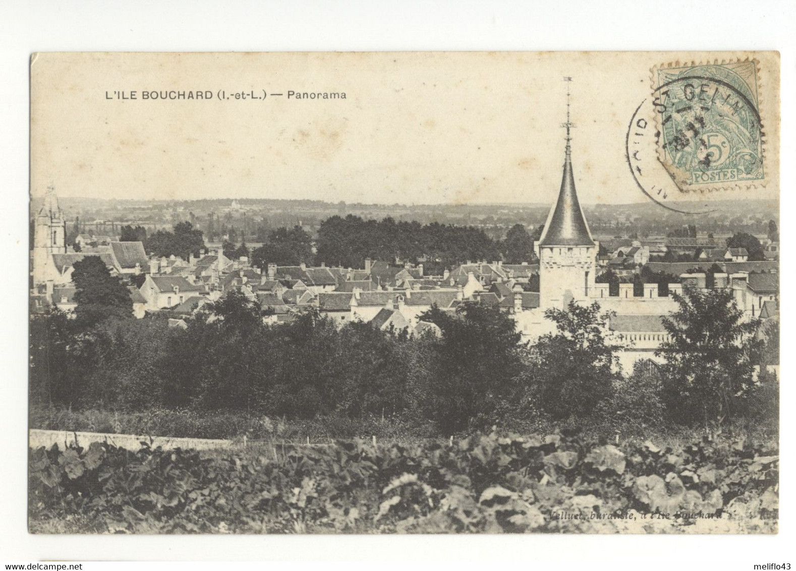 37/ CPA - L'Ile Bouchard - Panorama - L'Île-Bouchard