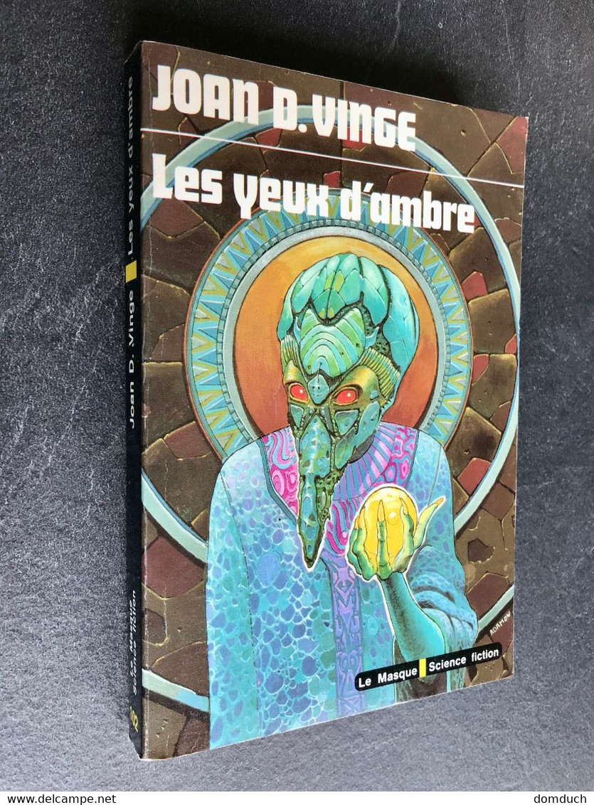 LE MASQUE S.F. N° 102  Les Yeux D’ambre  John D. VINGE1980 Tbe - Le Masque SF