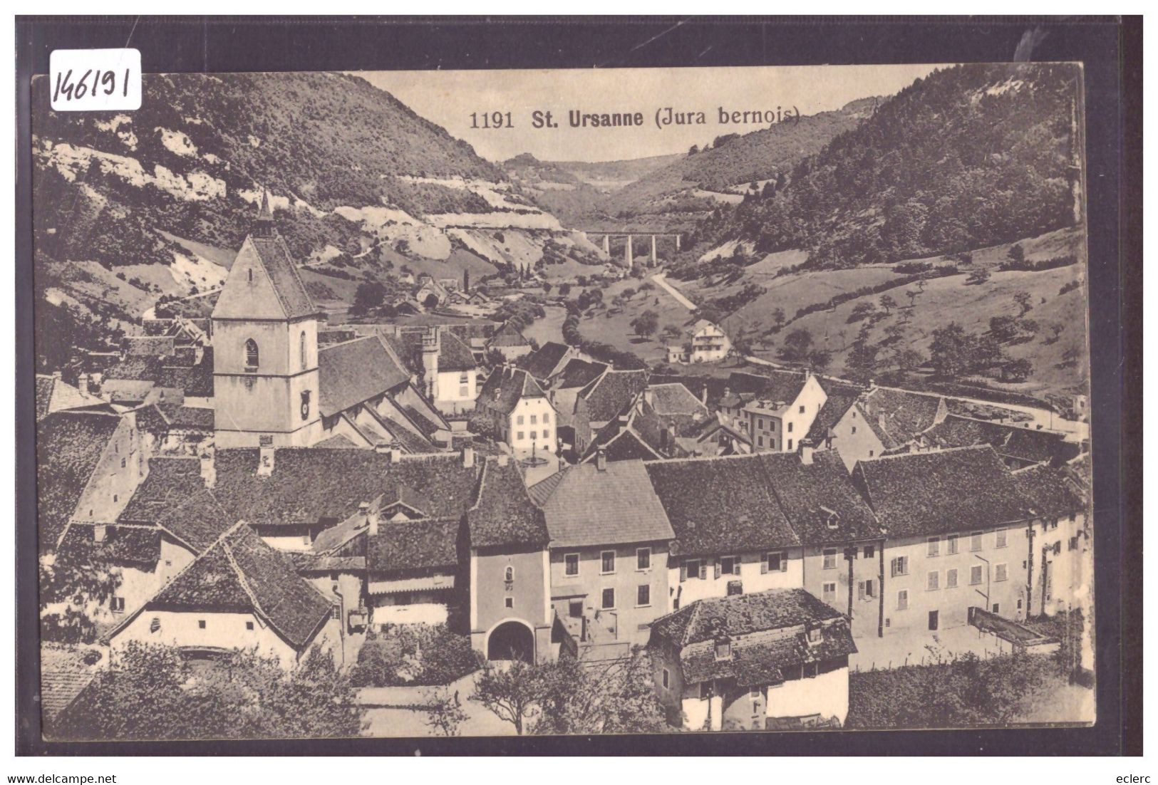 ST URSANNE - B ( PLI EN HAUT A GAUCHE ) - Saint-Ursanne