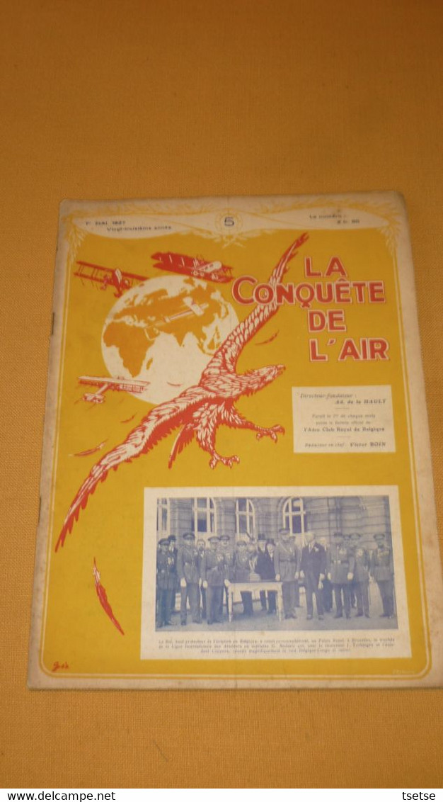 Revue " La Coquète De L'Air " - 1er Mai 1927 / Articles Pub Sabena , FN , SABCA, Shell - Autres & Non Classés