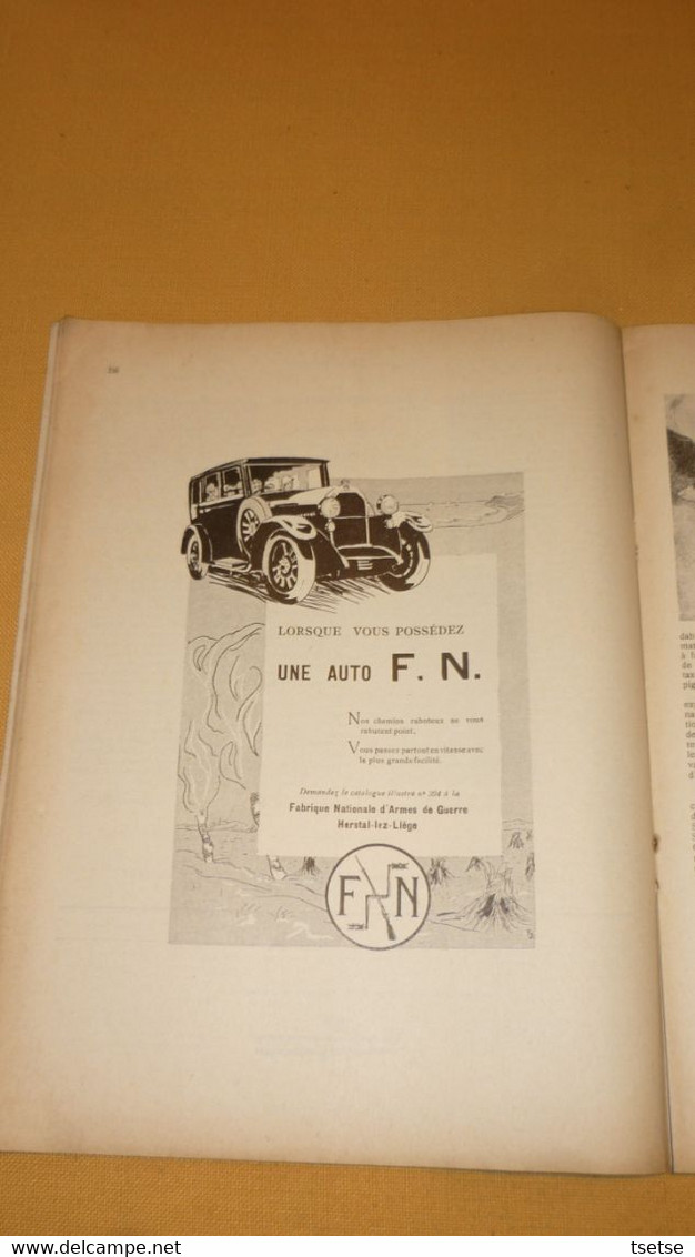 Revue " La Coquète de l'Air " - 1er Mai 1927 / articles pub Sabena , FN , SABCA, Shell