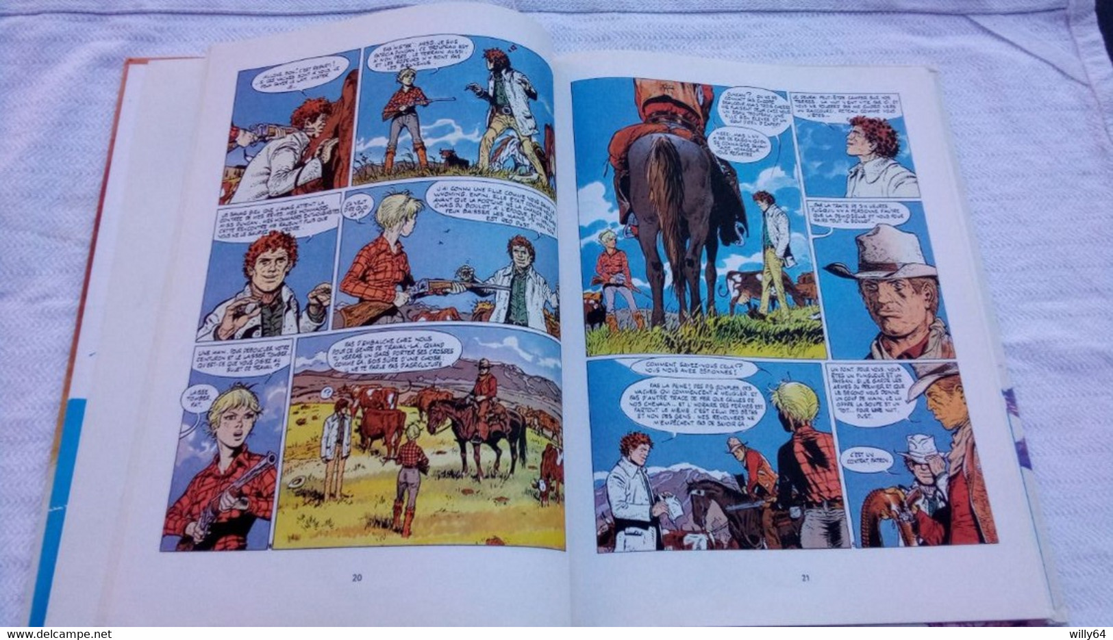 COMANCHE  " Le Doigt Du Diable "    Editions: Du LOMBARD  EO 1977  TBE - Comanche