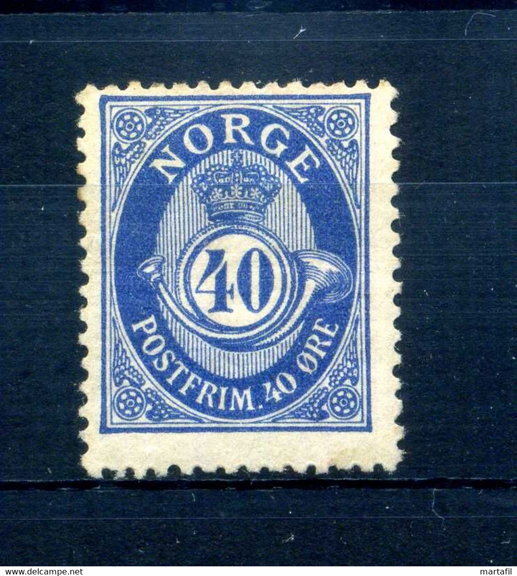 1921-29 NORVEGIA N.96 * 40ore - Ongebruikt