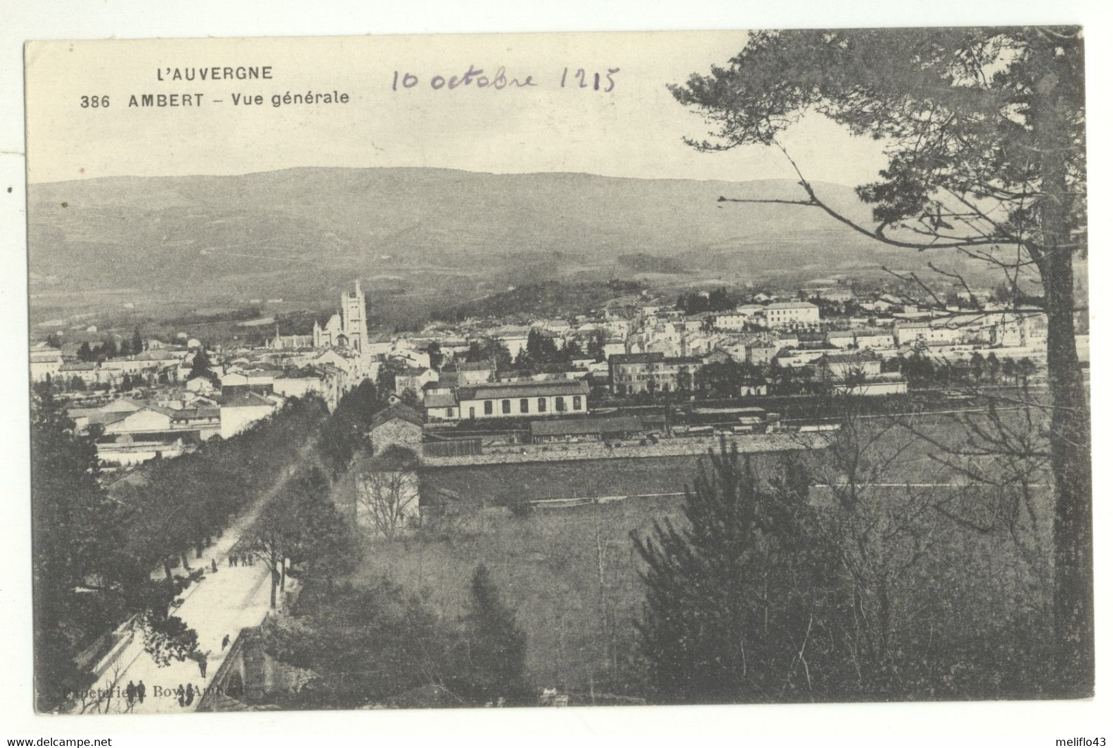 63/ CPA - Ambert - Vue Générale - Ambert