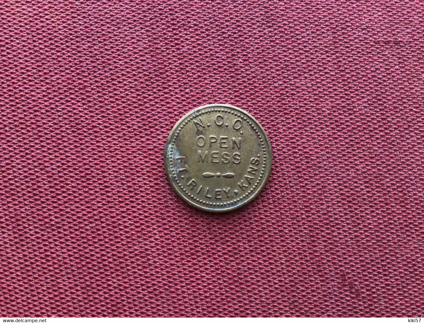 ÉTATS UNIS Jeton Militaire Du Kansas - Monedas/ De Necesidad