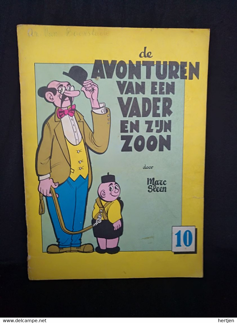 De Avonturen Van Een Vader En Zijn Zoon 10 - Piet Fluwijn En Bolleke - 1971 - Marc Sleen - Sonstige & Ohne Zuordnung