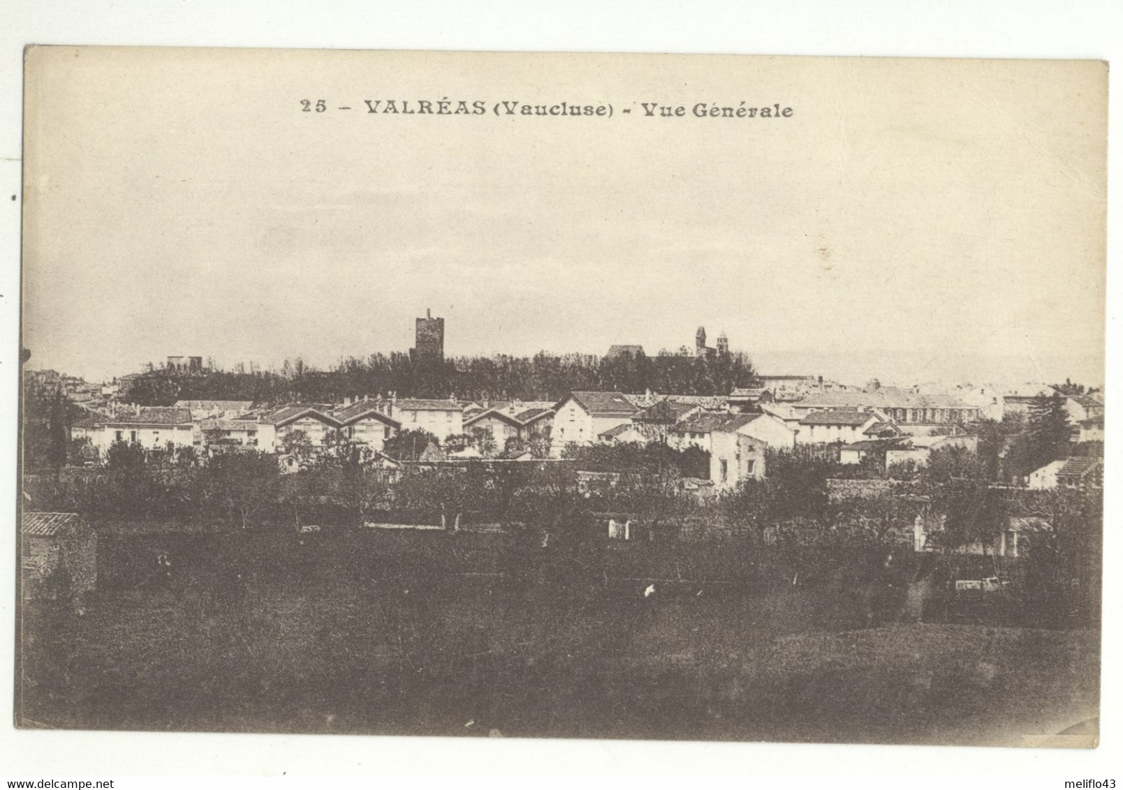 84/ CPA - Valréas - Vue Générale - Valreas