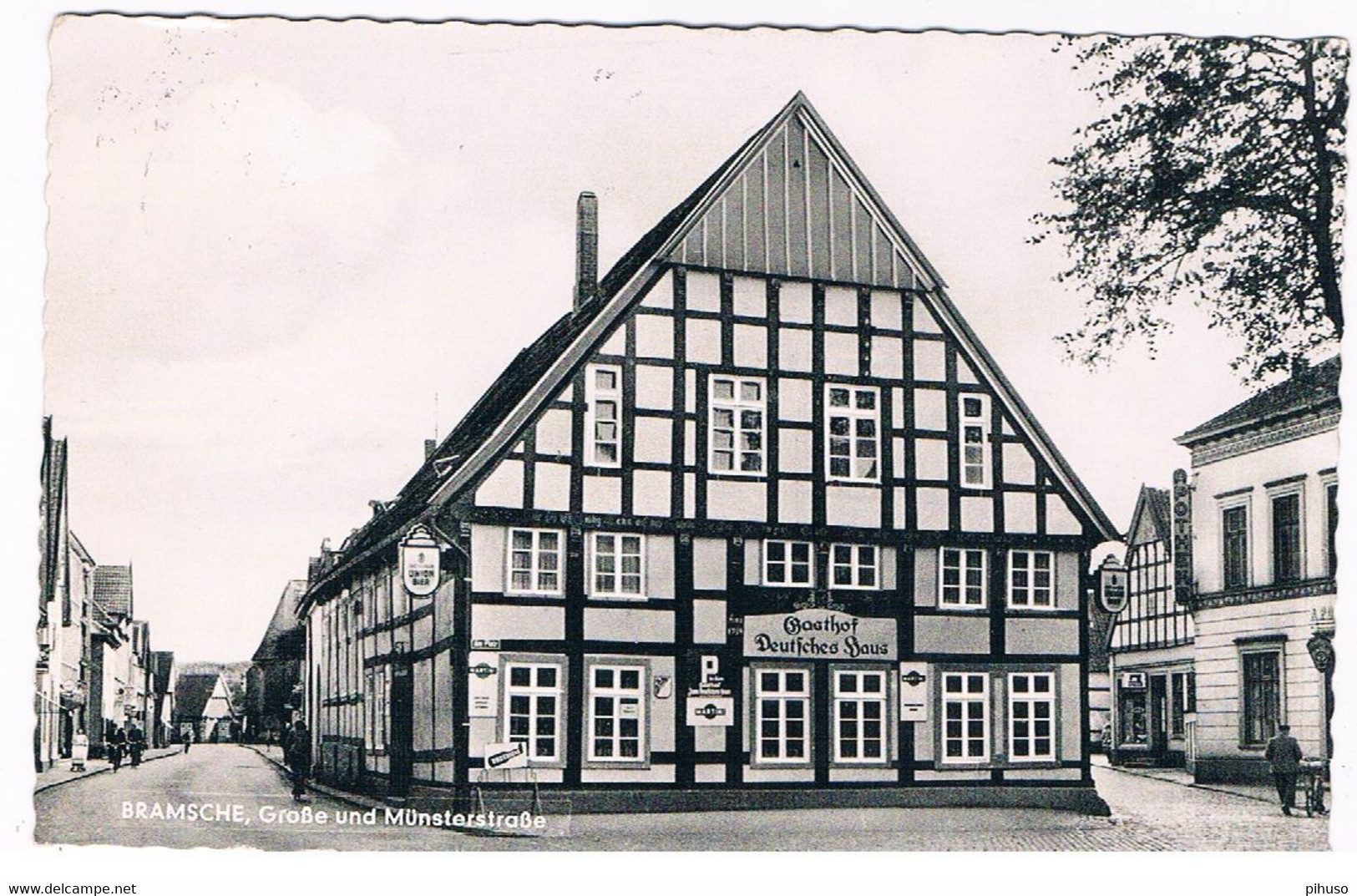 D-14264  BRAMSCHE : Grosse - U. Münsterstrasse - Bramsche