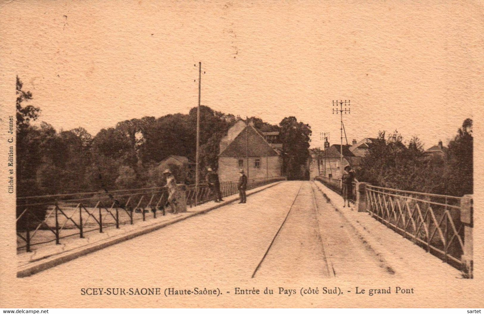 Scey-sur-Saône - Entrée Du Pays - Le Grand Pont - Scey-sur-Saône-et-Saint-Albin