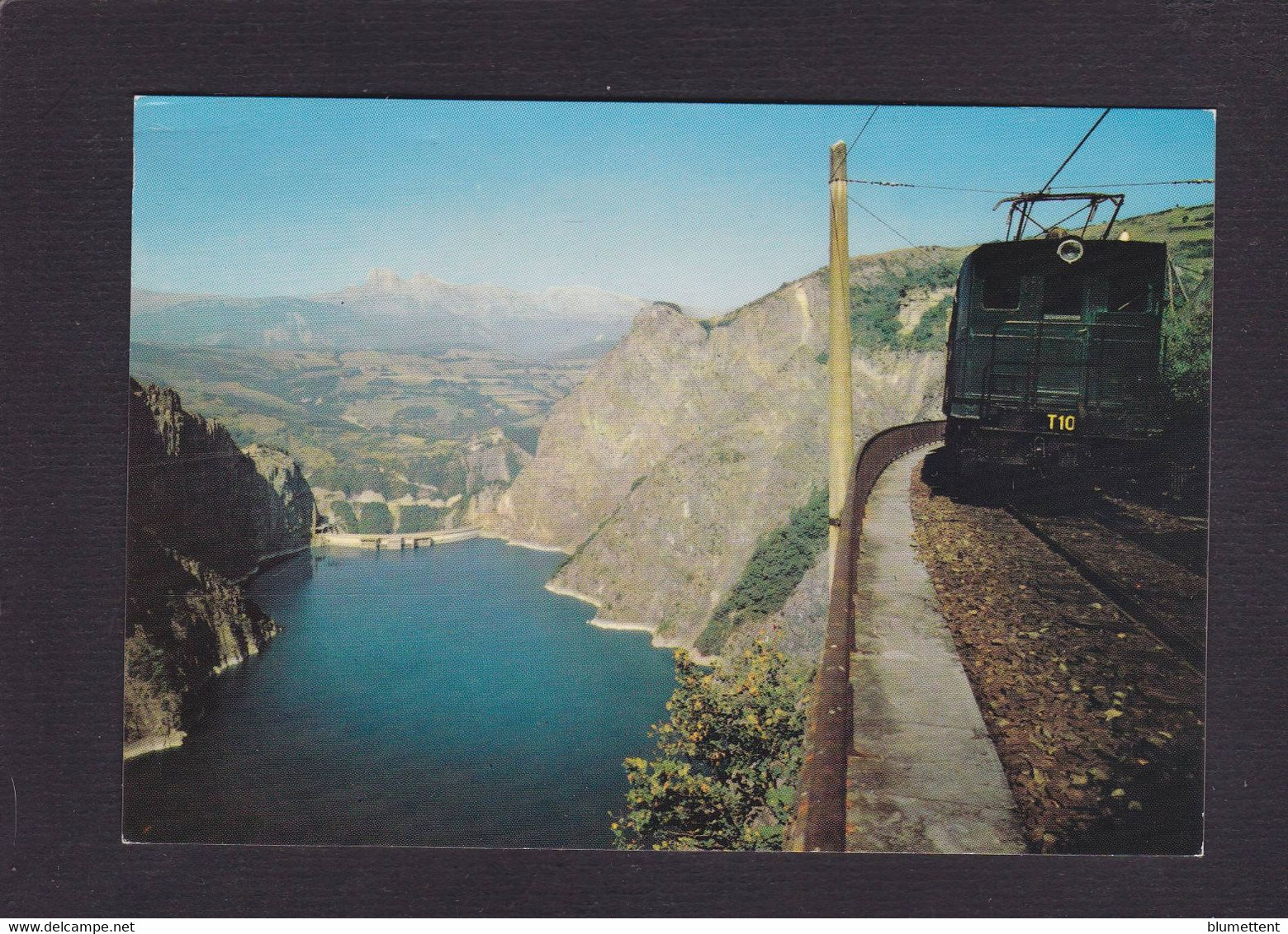 CPM [38] Isère > La Mure Non Circulé Voir Dos Barrage De Monteynard - La Mure