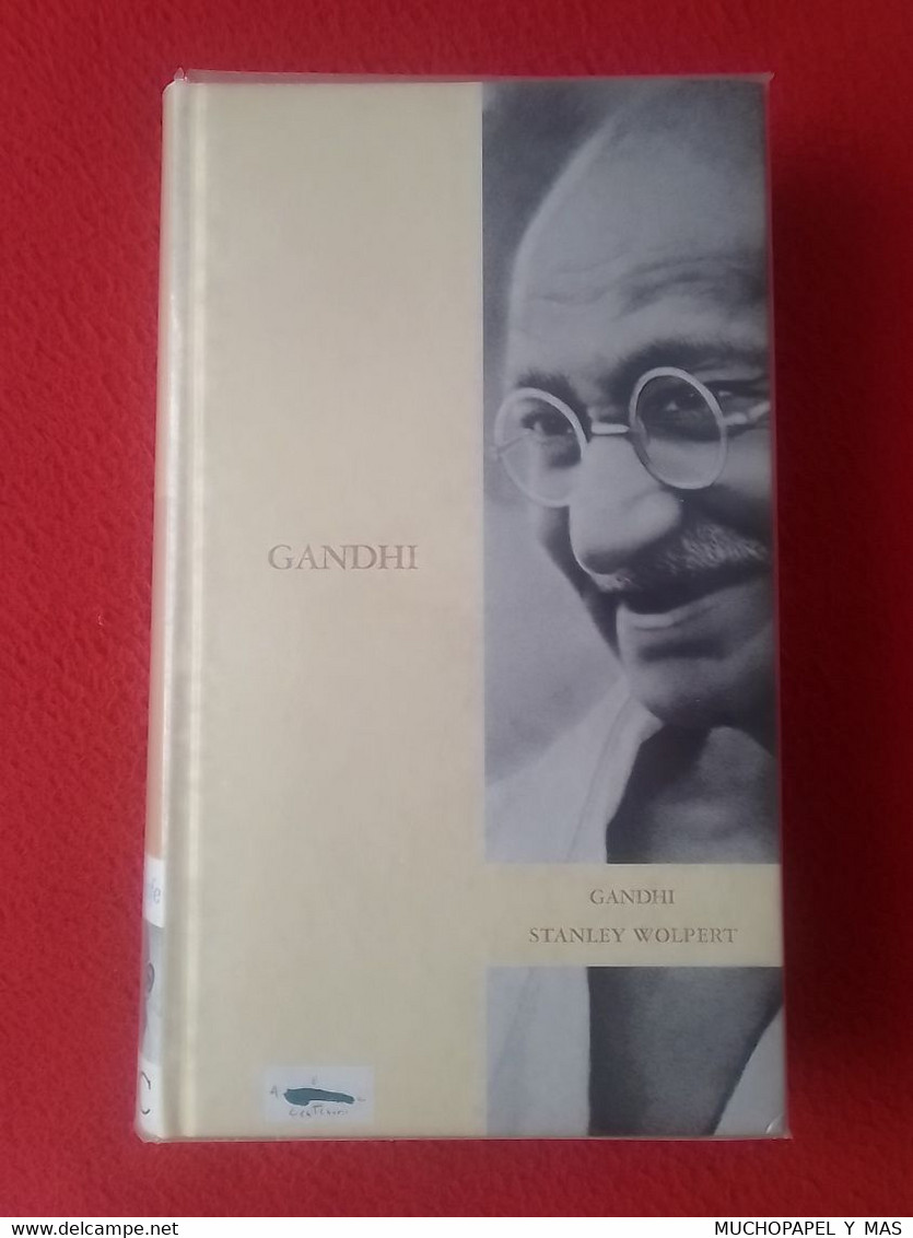 LIBRO GANDHI STANLEY WOLPERT Nº 15 BIBLIOTECA ABC PROTAGONISTAS DEL SIGLO XX , 2003 BIOGRAFÍAS...VER FOTOS Y DESCRIPCIÓN - Biographies