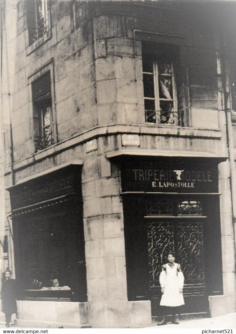 BESANCON. Très Beau Lot De 7 Cartes-photos De Eugène Lapostolle, Tripier Rue Des Abattoirs Et De La Madeleine. 7 Scan. - Besancon