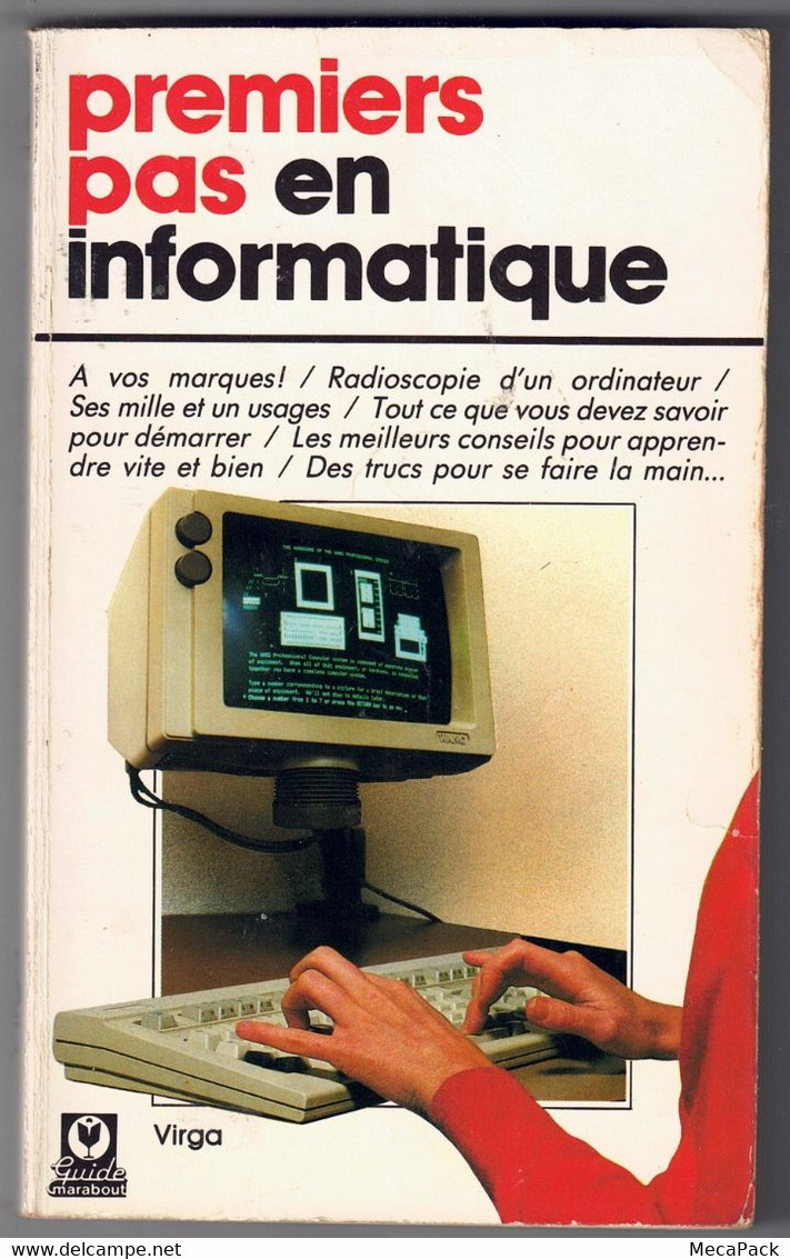 Premiers Pas En Informatique - Virga - Marabout GM 47 (1987) - Informatique