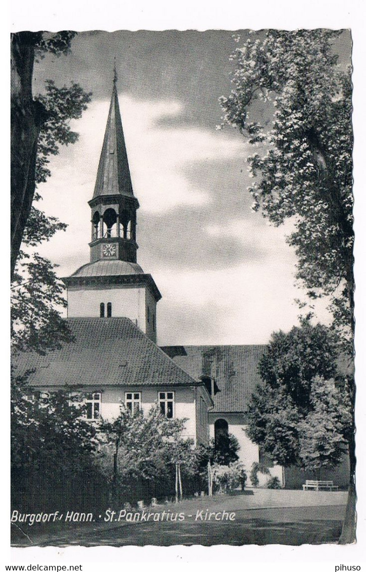 D-14306  BURGDORF : St. Pankratius-Kirche - Burgdorf