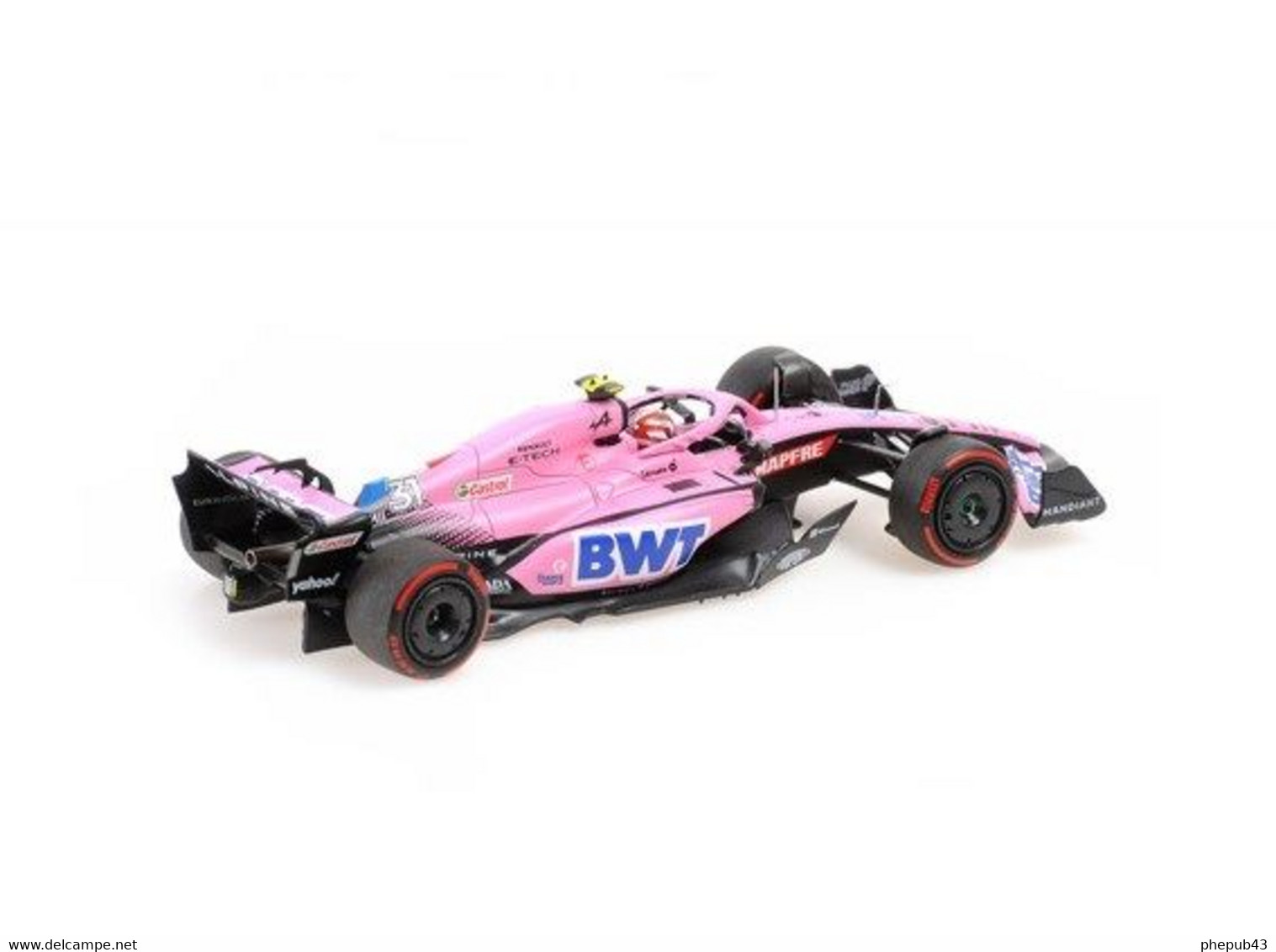 Alpine A522 - BWT Alpine FI Team - Esteban Ocon - GP FI Bahrain 2022 #31 - Minichamps - Minichamps