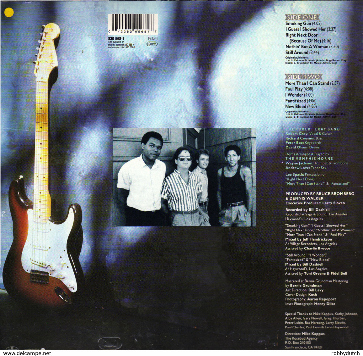 * LP *  ROBERT CRAY - STRONG PERSUADER (Holland 1986) - Blues