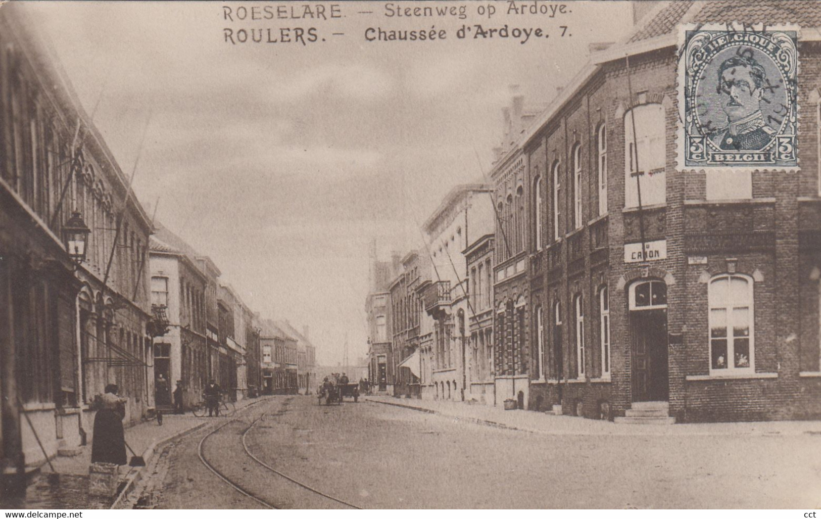 Roeselare  Steenweg Op Ardoye  Chaussée D'Ardoye  (Café Au Canon) - Roeselare