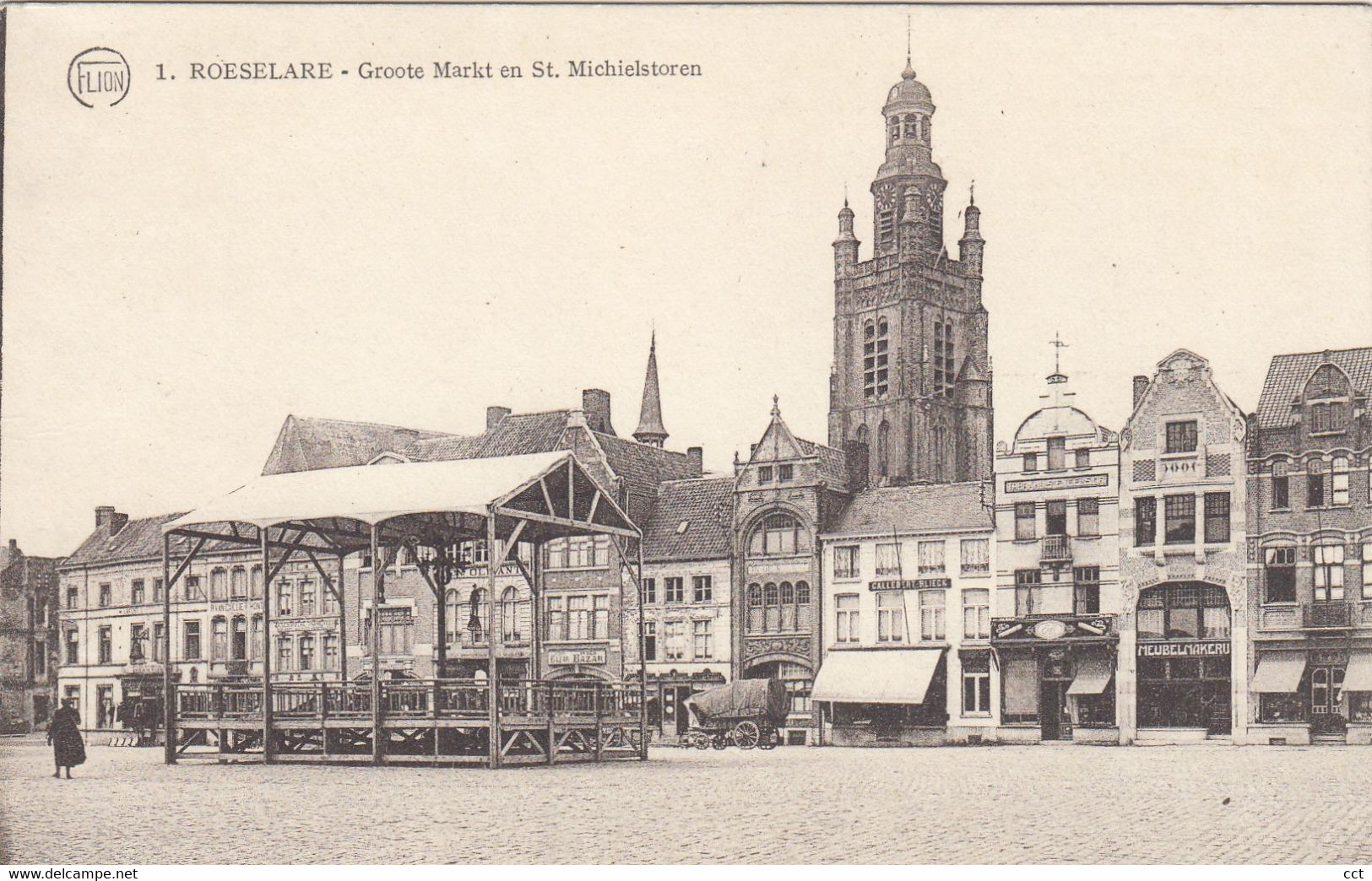 Roeselare  Groote Markt  Edit Flion N° 1 - Röselare