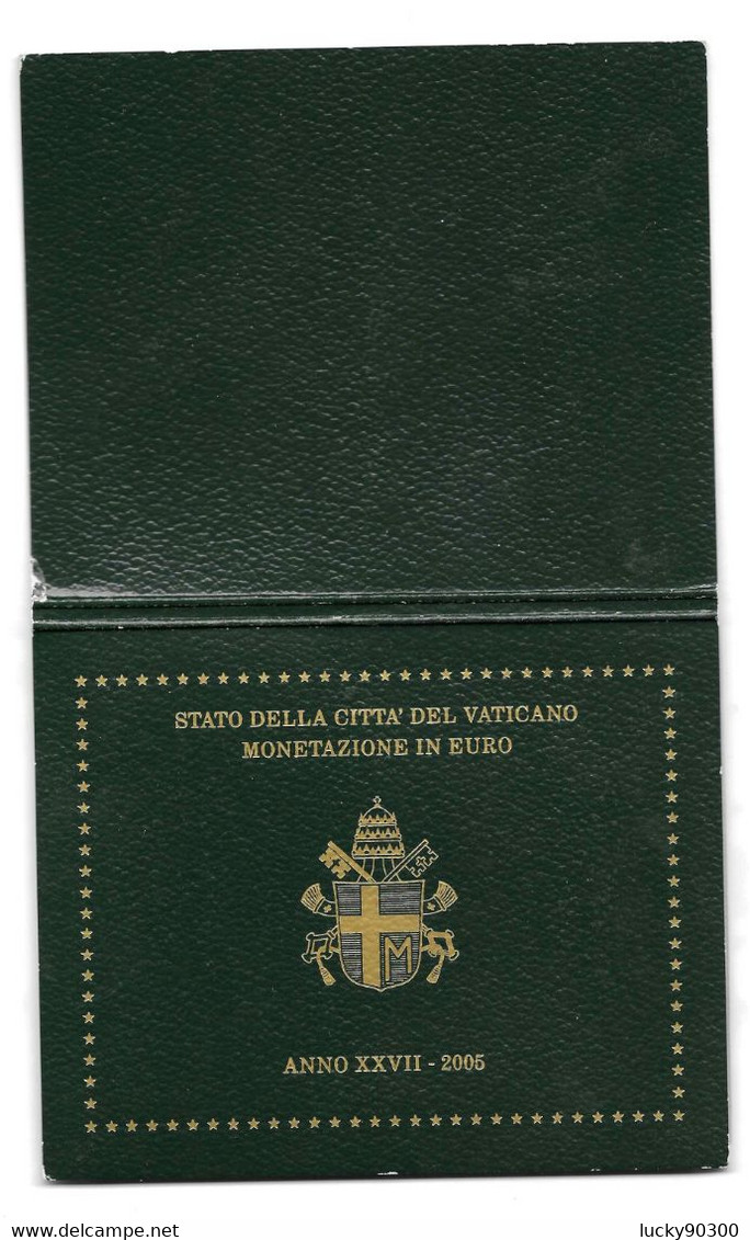 VATICAN - VATICANO - 2005 - ANNO XXVII  MMV - PONTIFICAT JEAN PAUL II - Vatikan