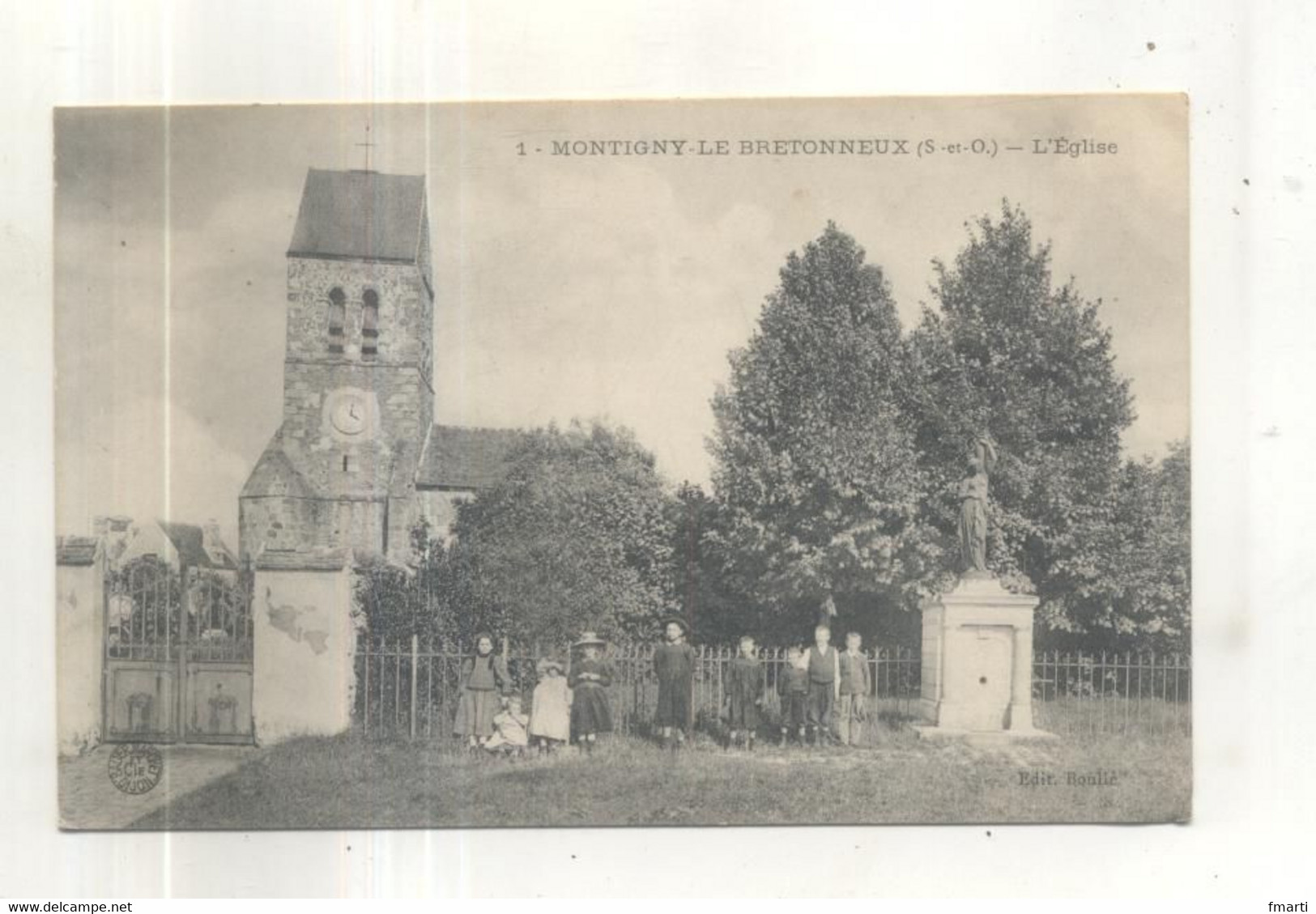 1. Montigny Le Bretonneux, L'Eglise - Montigny Le Bretonneux