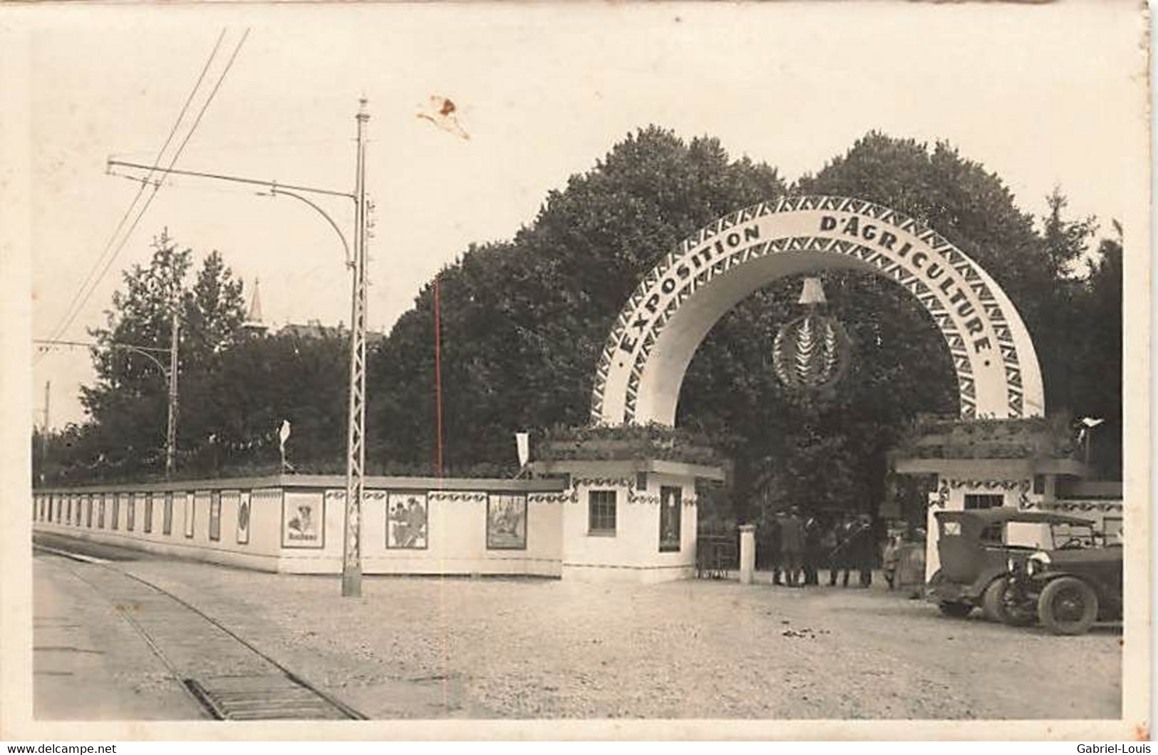 Exposition Cantonale D'agriculture Boudry Neuchâtel 1927 Entrée Principale De L'exposition Oldtimers - Boudry