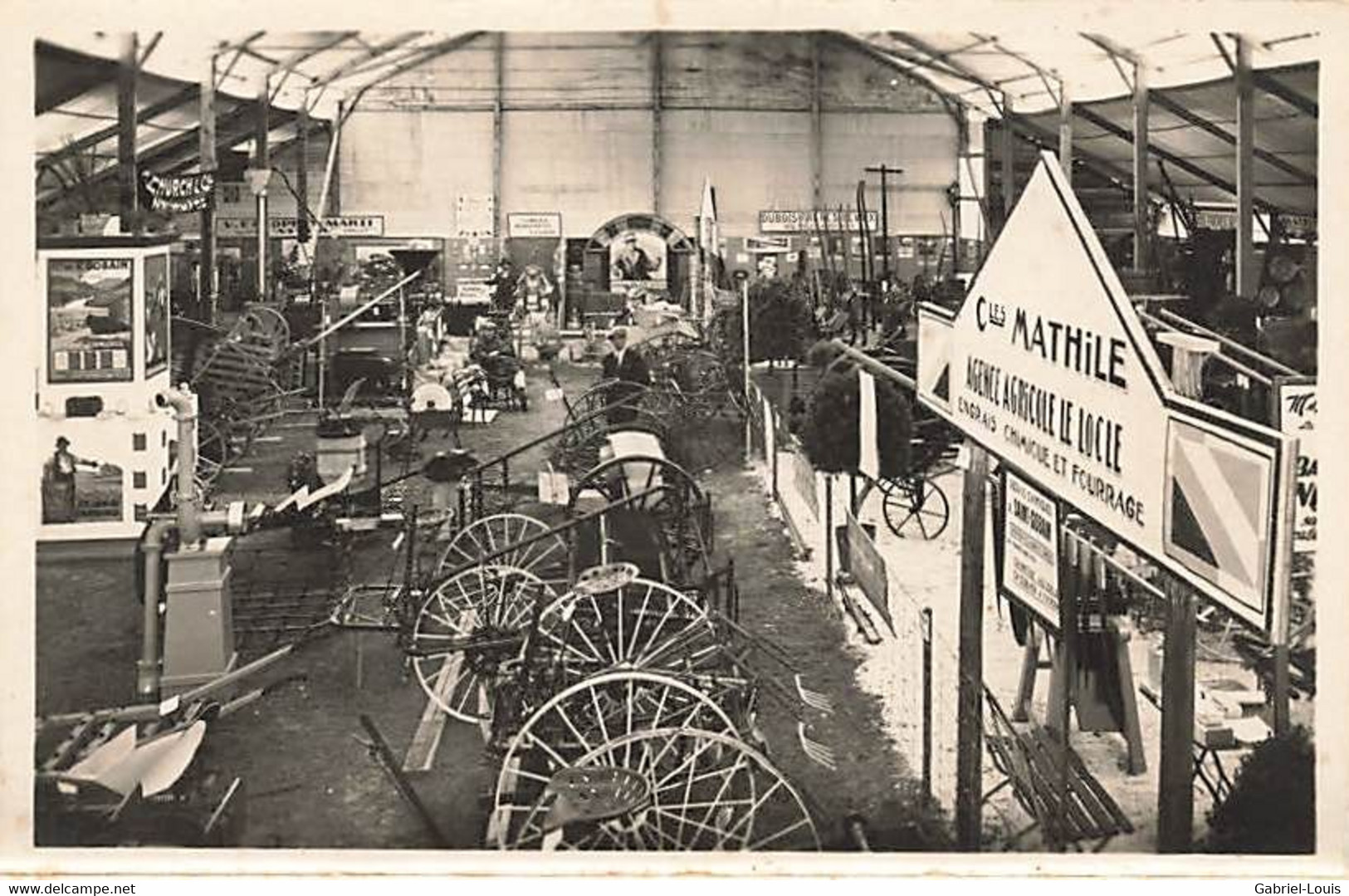 Exposition Cantonale D'agriculture Boudry Neuchâtel 1927 Machines Agricoles - Boudry