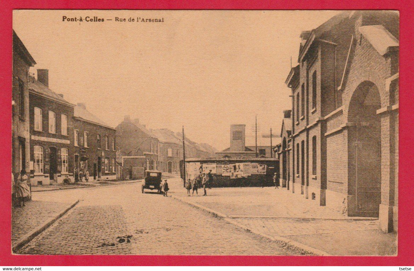 Pont-à-Celles - Rue De L'Arsenal ... Oldtimer - 1935 ( Voir Verso ) - Pont-à-Celles