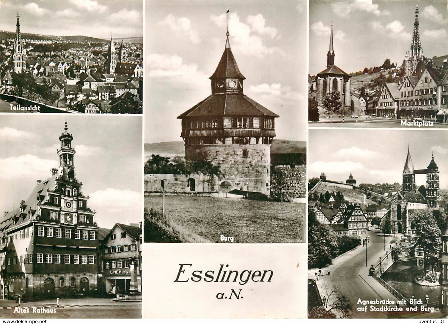 CPSM Esslingen-Multivues     L1782 - Eislingen