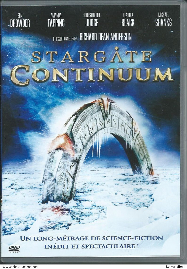 STARGATE CONTINUUM – Film De Martin Wood – DVD – 2008 – F3 FR 37660 SE – MGM Global Holding Inc. – Made In France - Science-Fiction & Fantasy