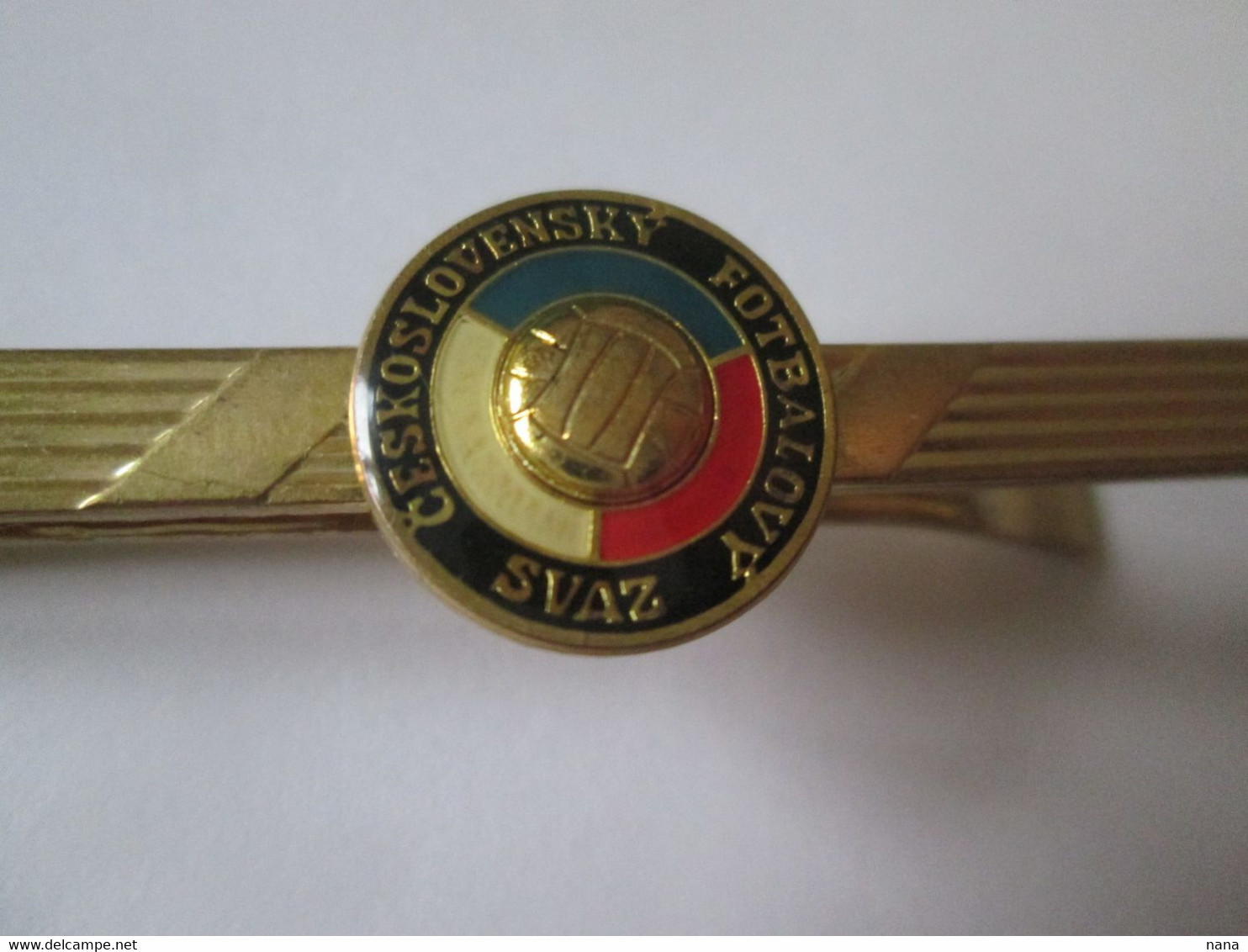 Association Tchecoslovaque De Football Epingle A Cravate 1980/Czechoslovak Football Association Tie Pin 1980 - Football