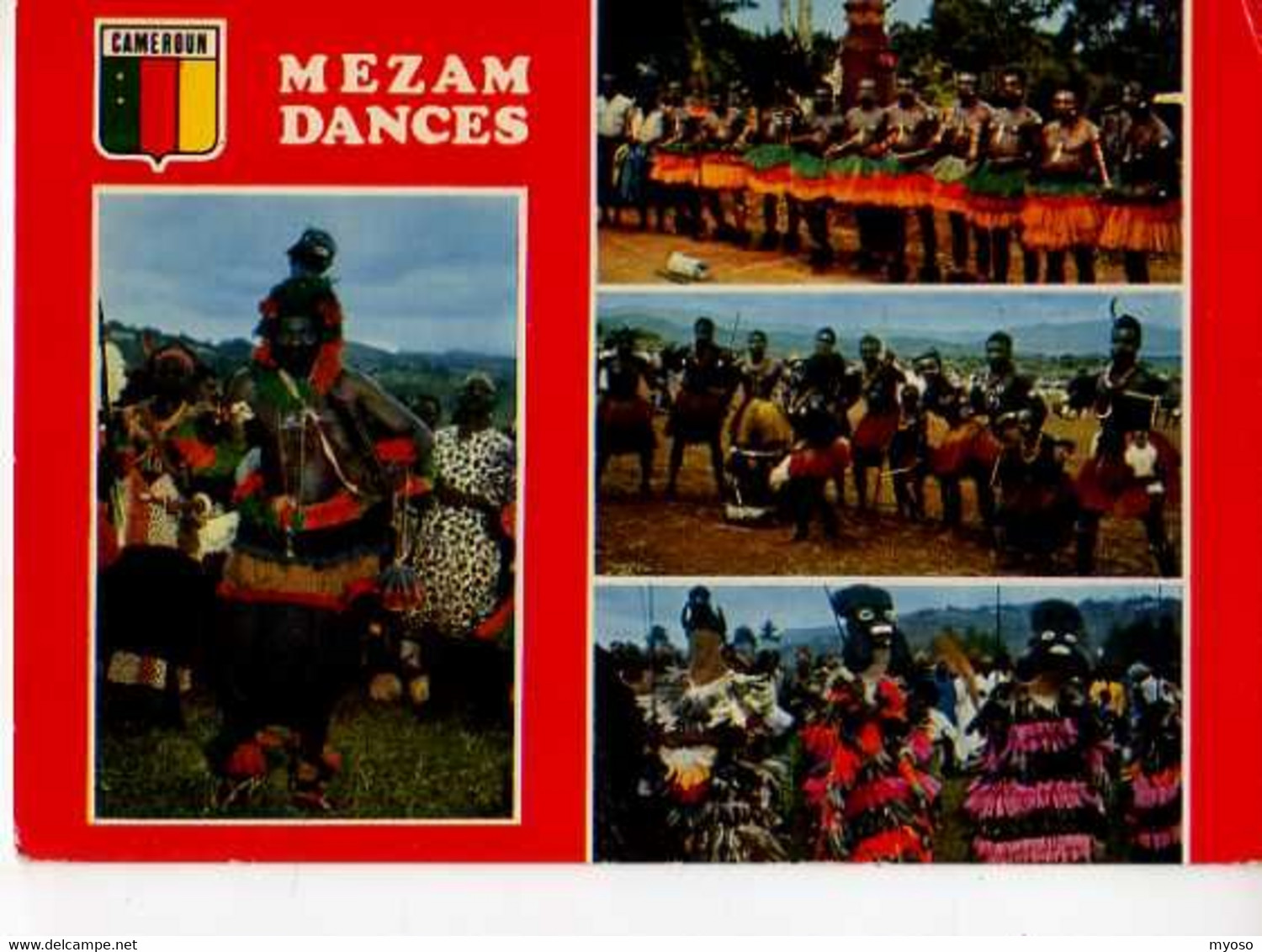 Cameroun Mezam Dances  Danses Mezam, Blason - Cameroon