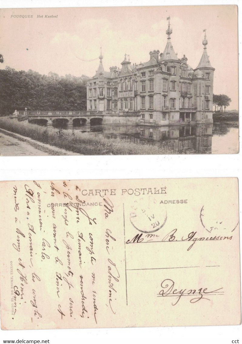 Poucques  Poeke  Aalter   Het Kasteel   (Château)   Photo Fl De Rycke Eecloo - Aalter