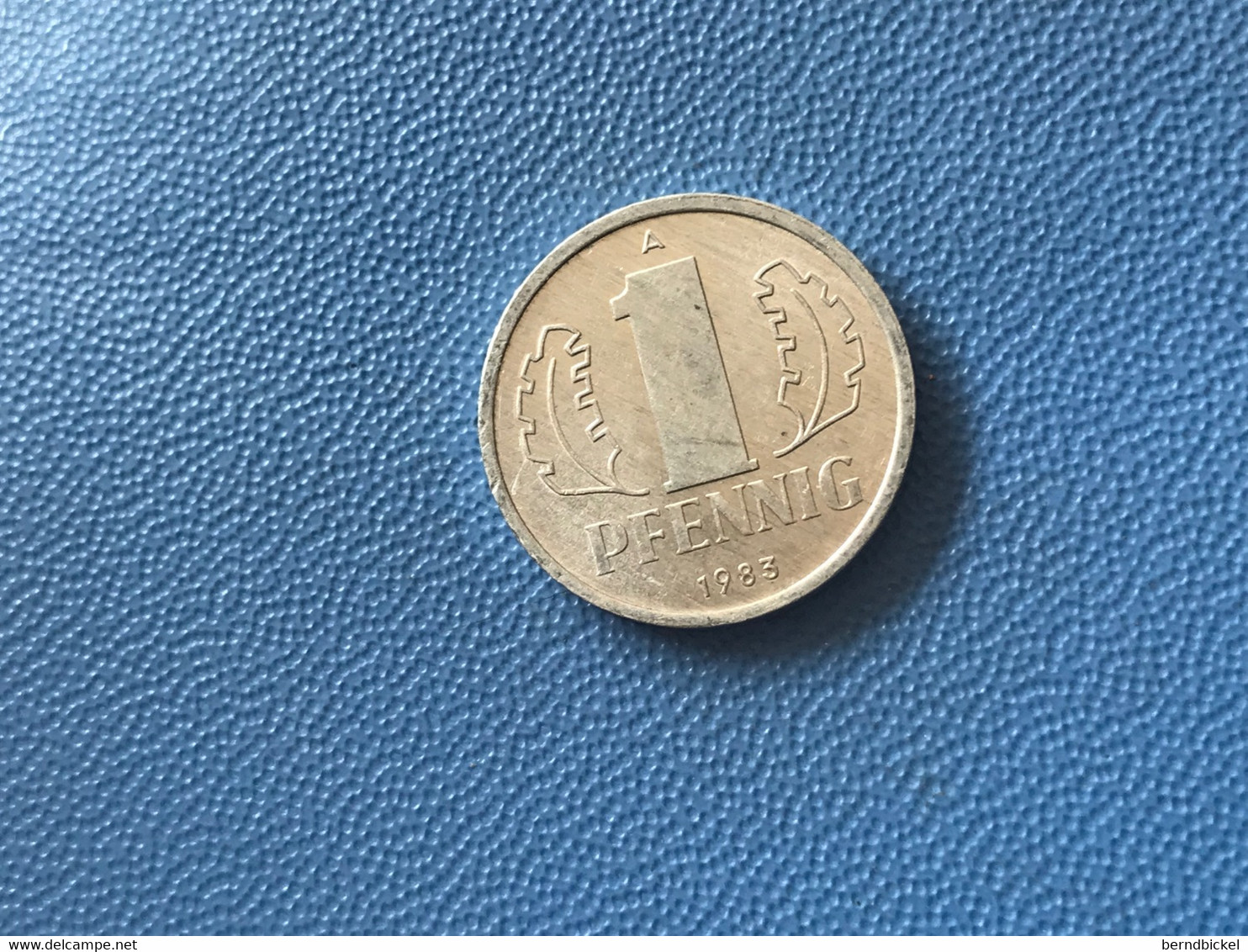 Münze Münzen Umlaufmünze Deutschland DDR 1 Pfennig 1983 - 1 Pfennig