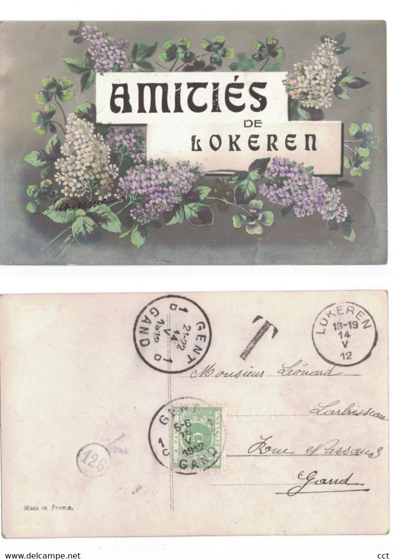 Lokeren   Amitiés De Lokeren  (1912) - Lokeren