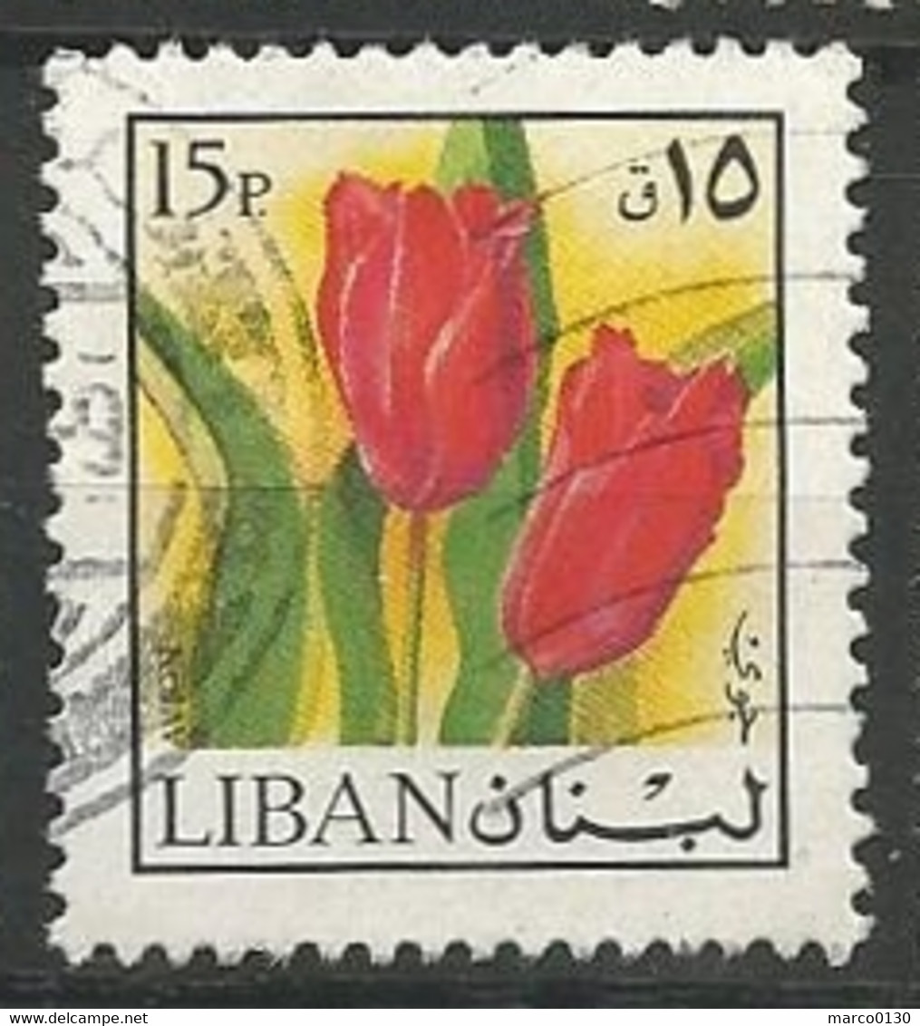 LIBAN / POSTE AERIENNE N° 636 OBLITERE - Liban