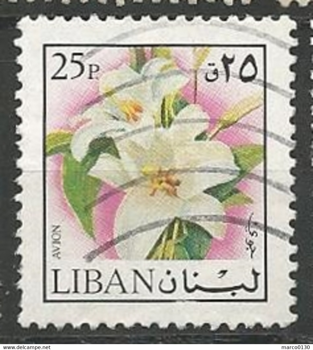 LIBAN / POSTE AERIENNE N° 636A OBLITERE - Liban