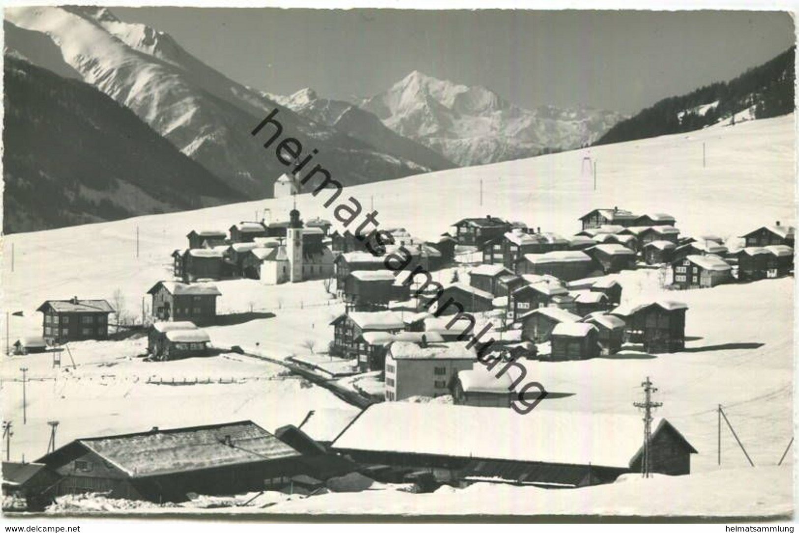 Gluringen Im Goms - Foto-AK - Verlag Klopfenstein Adelboden - Goms